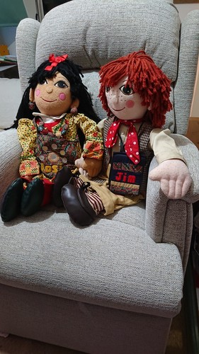 Vintage antique rosie and jim - vintage,