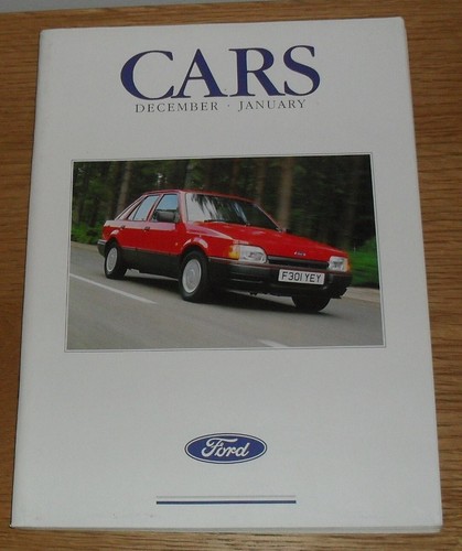 Ford brochure 1989 - 1989, s