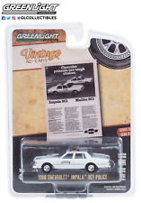 1/64 VINTAGE AD CARS 1980 CHEVROLET IMPALA 9C1 POLICE 39130-E