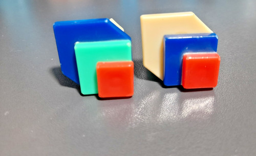 Pair early plastic - early, vintage