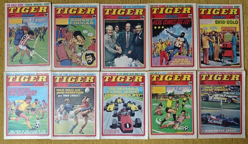 Tiger comic bundle issues - comic, 10