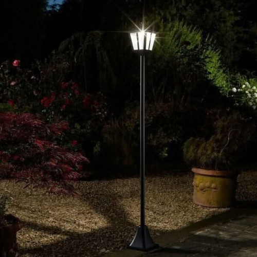 Solar victorian lamp - victorian, post