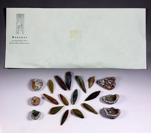 Stone points mineral - stone, samples