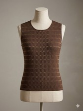 Vintage VIYELLA Brown Metallic