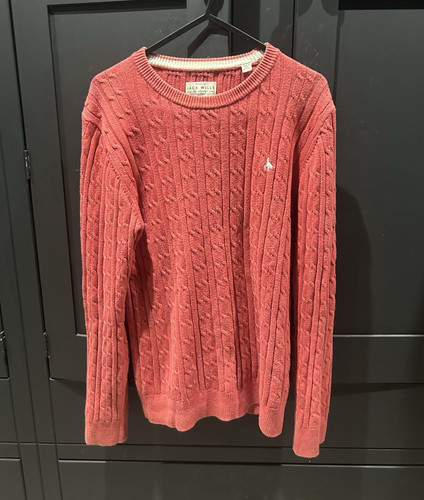 Jack wills red cable knit - red, cable-knit
