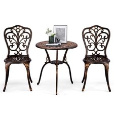 Cast Aluminum Patio Bistro Set