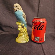 DAMAGED BESWICK Blue Budgie/  Budgerigar Bird Figure #1217 A/F