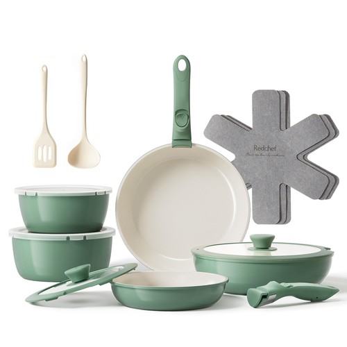 Redchef 16pcs ceramic pots - 16pcs,