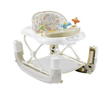 My Child Walk n Rock Baby Walker Rocker Neutral Infant Activity Seat