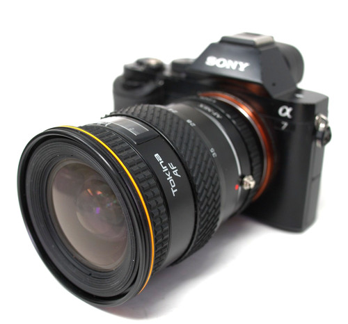 Sony mount adapted 35mm - sony,
