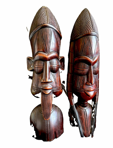 Pair african tribal - pair,