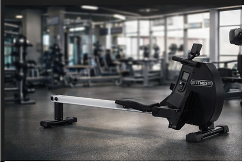 Foldable rowing machine