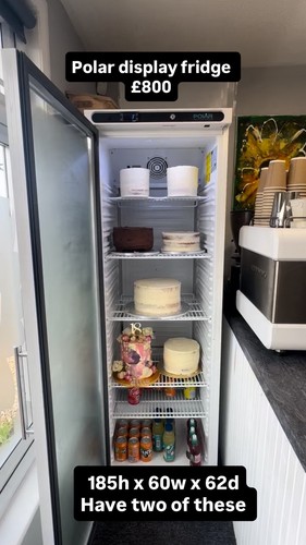 Polar upright display - display, fridge
