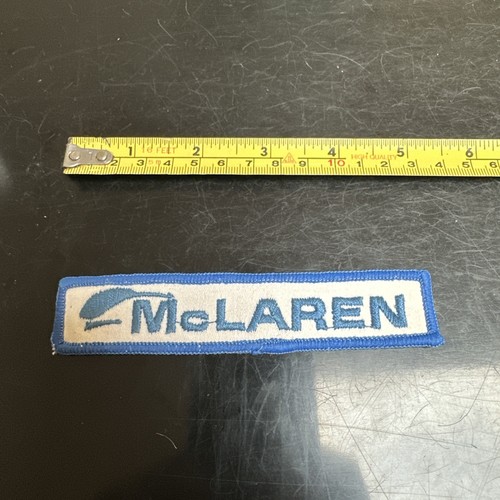 Vintage mclaren embroidered - mclaren,