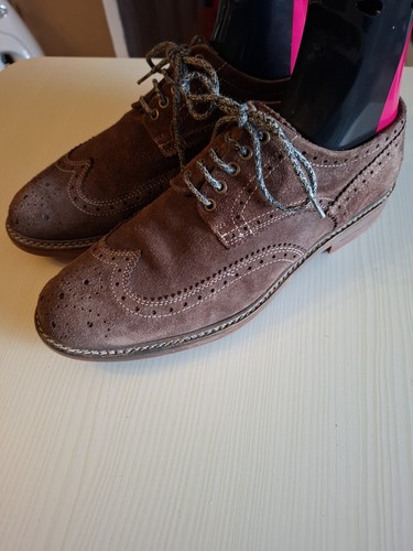 Dune brown suede size - dune, mens