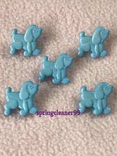 5 POODLE ~ DOG ~ PUPPY SHAPED