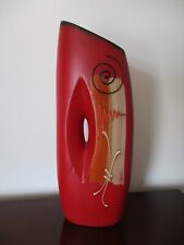 Vintage Hand Decorated Art Pottery Vase