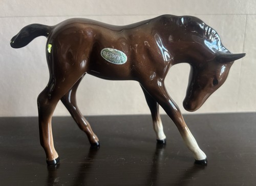 Beswick large brown gloss - beswick,