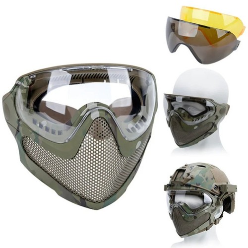 Tactical face mask steel - tactical,