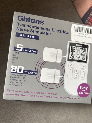 Ghtens tens rechargeable ems - ghtens,