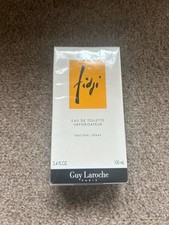 Vintage 80's FIDJI Guy Laroche EDT Natural Spray 100ml 3.4FL.OZ Sealed
