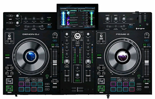 Denon prime black 2 deck - dj,