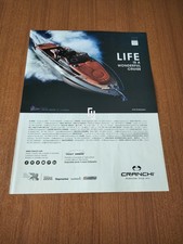 CRANCHI E30 ENDURANCE ELEGANT SPEED BOAT ADVERTISING