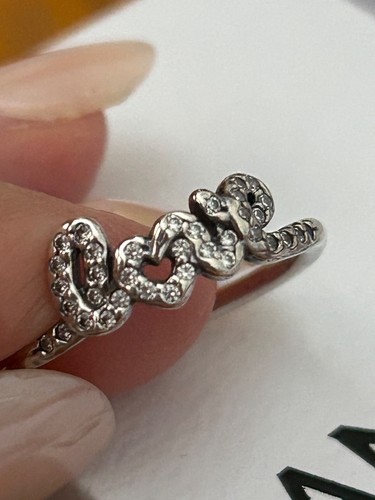 Pandora silver love - silver, “love