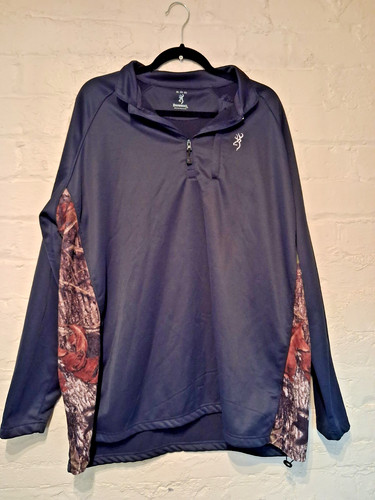 Browning zip pullover top - 1/4,