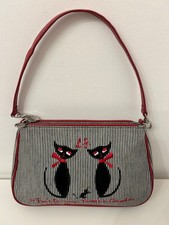 Rare Vintage 1980’s Lulu Guinness “Two’s Company - Three’s a Crowd” Bag