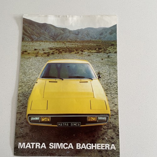 Chrysler matra simca bagheera - matra,