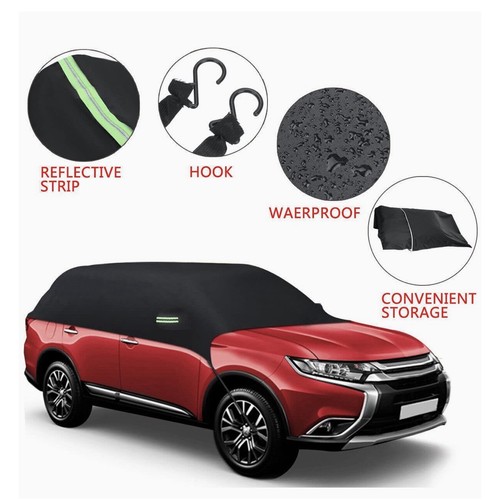 Waterproof half car cover - waterproof,