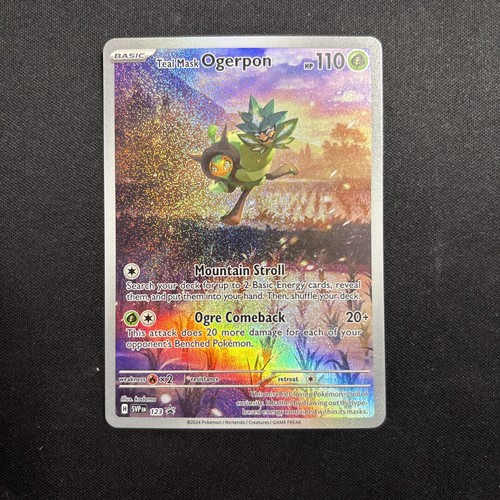 Pokémon tcg teal mask ogerpon - pokémon,