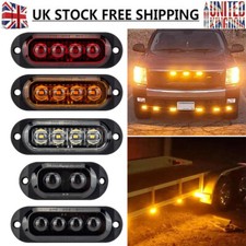 5/10Pcs LED Side Marker Clearance Lights Indicator Lorry Trailer Truck 12V- 24V