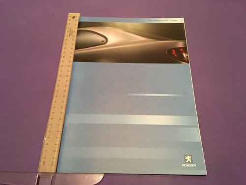 Peugeot 406 coupe brochure - peugeot,