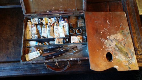 Antique winsor newton oil - antique,