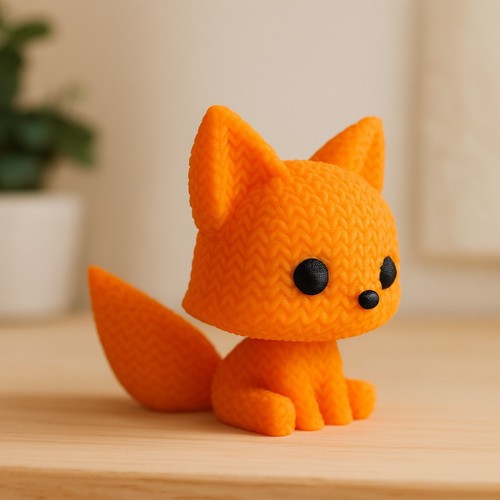 Fox ornament cute decor - ornament–,