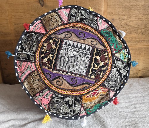 Indian handmade round ethnic - handmade,