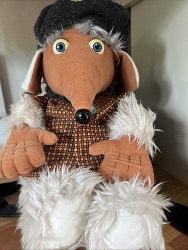 Bungo womble plush toy back - womble,