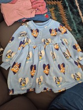 Girl's Bluey Jumper Dress