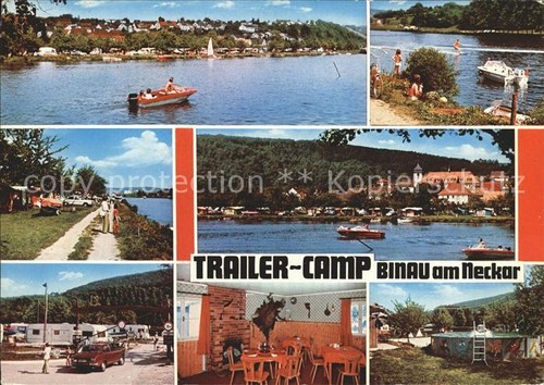 Binau trailer camp - trailer,