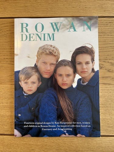 Vintage rowan denim book - rowan,