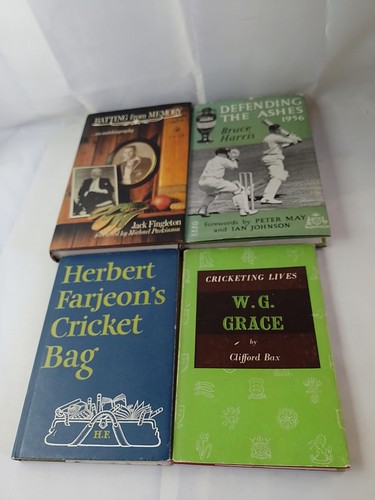 Vintage cricket books bundle - vintage,