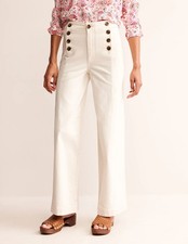 Boden Sailor Wide Leg Trousers