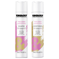 Toni&Guy Volume Addiction Shampoo & Conditioner Hair Volumising Bundle Set 250ml