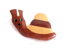 Vintage unique carved wooden