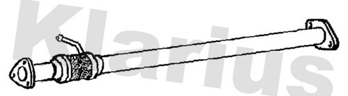 Exhaust pipe fits isuzu - fits, d-max