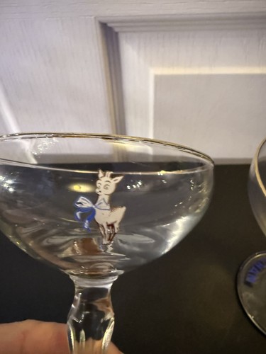 Babycham glasses - 2,