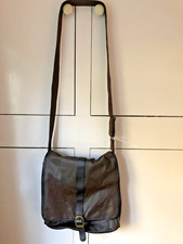 BARBOUR MAIL RIDER WAX COTTON & LEATHER messenger motorcycle bag re-waxed VGC