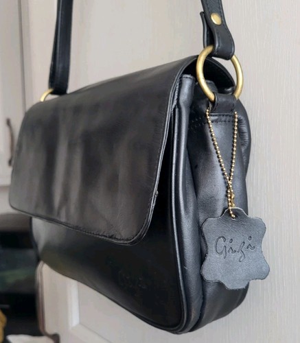 Gigi black genuine leather - gigi,